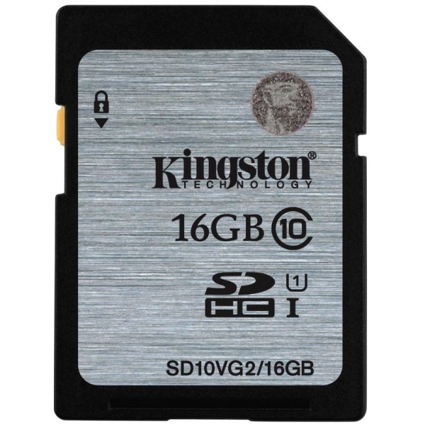 Карта пам'яті Kingston SDHC 16GB Class 10 UHS-I R45MB/s